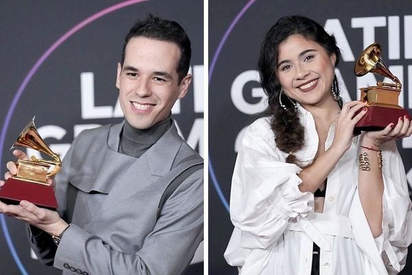 LOS PAISANOS SILVANA ESTRADA Y EDGAR BARRERA VAN POR GRAMMY!