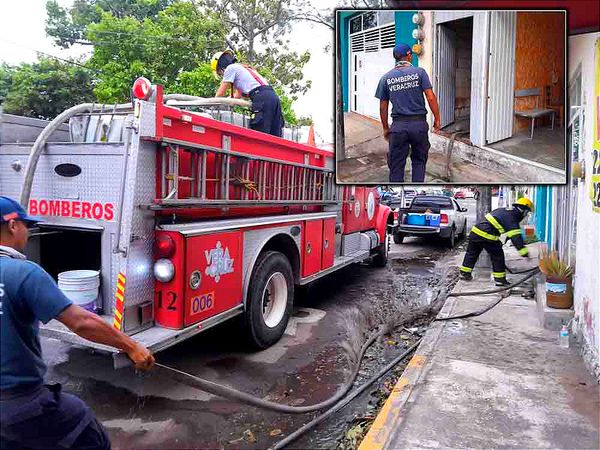 Se Incendia una Casa en la Díaz Serdán...