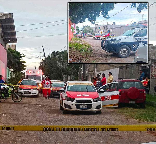 El Taxista al volante se llevó la mano al pecho y desfalleció...