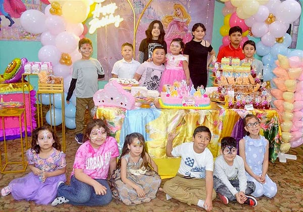 MARELI CELEBRA SU CUMPLE CON PRINCESAS!