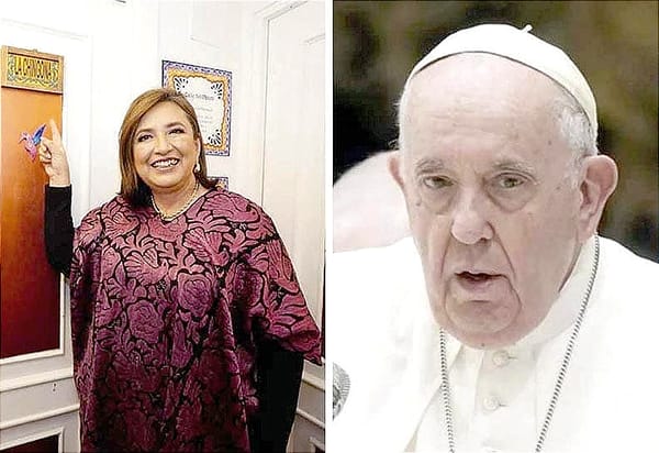 ¡VISITA XÓCHITL GÁLVEZ AL PAPA FRANCISCO! - En Audiencia Durante su Gira por Europa