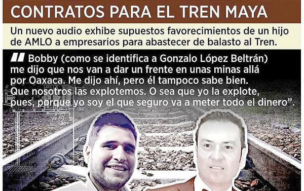 ¡SACAN OTRO AUDIO CONTRA HIJO DE LÓPEZ OBRADOR!