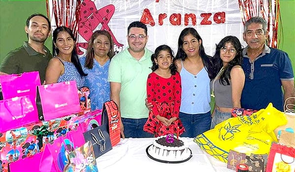 ¡FELIZ CUMPLEAÑOS ARANZA!