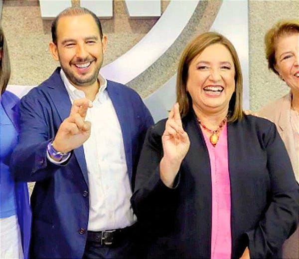 ¡XÓCHITL GÁLVEZ Y MARKO CORTÉS HACEN LAS PACES!