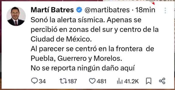 ¡ACTIVAN ALERTA SÍSMICA "POR ERROR" EN CDMX!