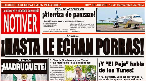 LA PORTADA - JUEVES 12 DE SEPTIEMBRE 2024