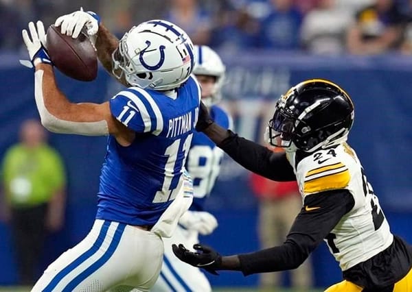 ¡STEELERS PIERDEN PASO PERFECTO EN SU VISITA A COLTS EN NFL!