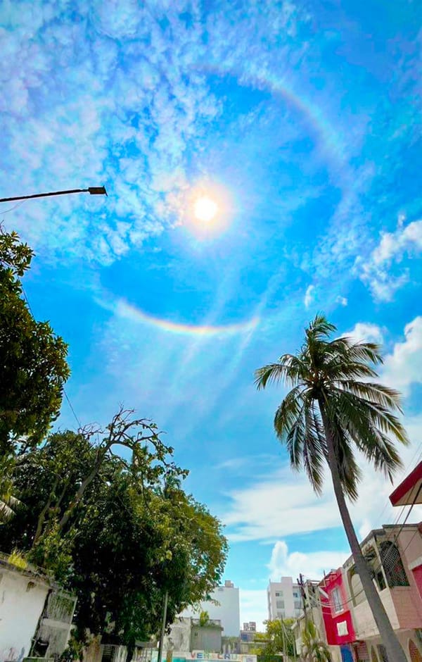 HASTA UN HALO SOLAR...