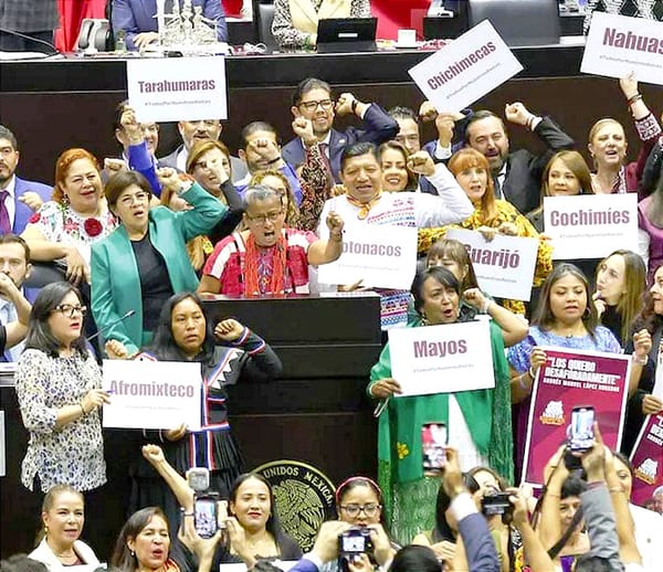 ¡PASA REFORMA CON 492 VOTOS! - DE PUEBLOS INDÍGENAS Y AFROMEXICANOS