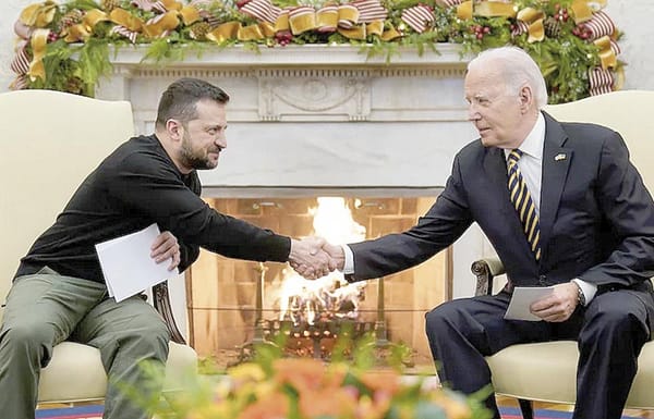 ¡CUMBRE BIDEN Y ZELENSKY EN LA CASA BLANCA!