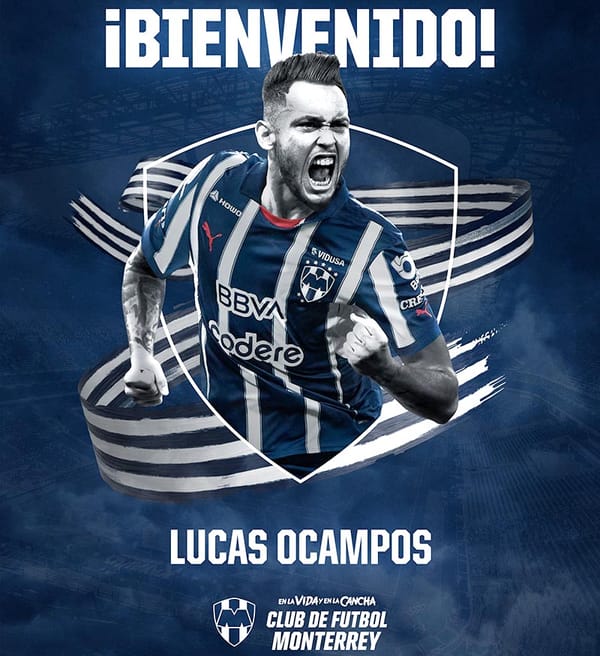 ¡ARGENTINO LUCAS OCAMPOS NUEVO REFUERZO DE RAYADOS!