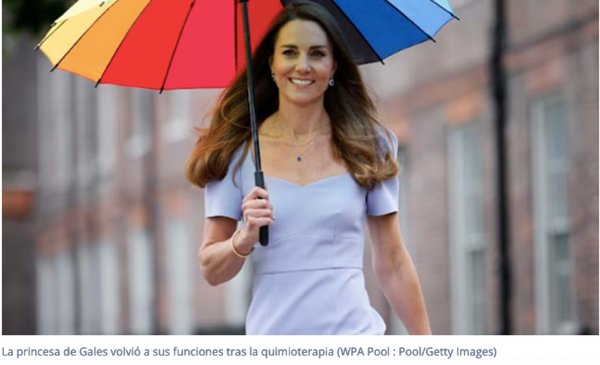 ¡KATE MIDDLETON HACE PRIMERA COMPARECENCIA PÚBLICA DESDE TRATAMIENTO POR CÁNCER!