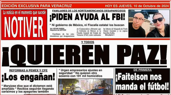 LA PORTADA - JUEVES 10 DE OCTUBRE 2024