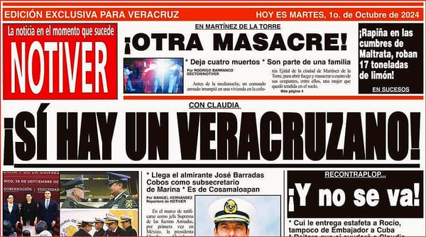 LA PORTADA - MARTES 1 DE OCTUBRE 2024