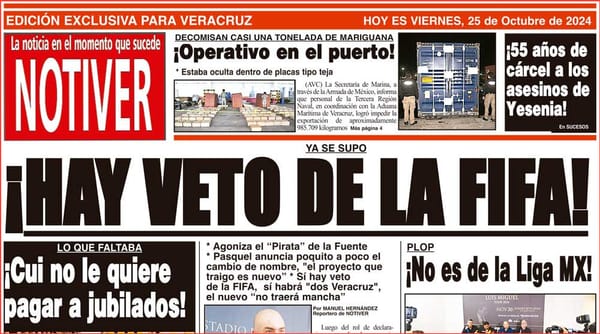 LA PORTADA - VIERNES 25 DE OCTUBRE 2024