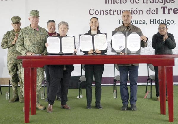 ¡INICIAN LAS OBRAS PRELIMINARES DE TREN MÉXICO-PACHUCA!