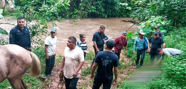 ¡MUEREN AHOGADOS! - PAPA Y SU HIJO DE 5 AÑOS FUERON ARRASTRADOS POR LA CORRIENTE DE UN ARROYO