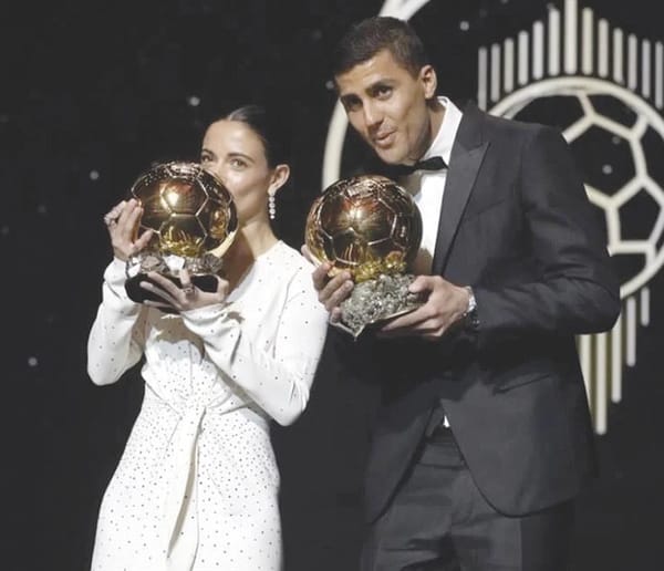 ¡RODRI Y AITANA GANAN EL BALÓN DE ORO!