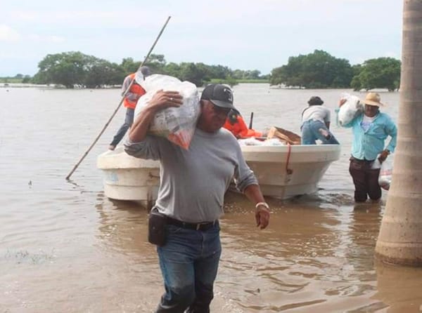 ¡SOS EN TLACOTALPAN! - MUCHA AGUA