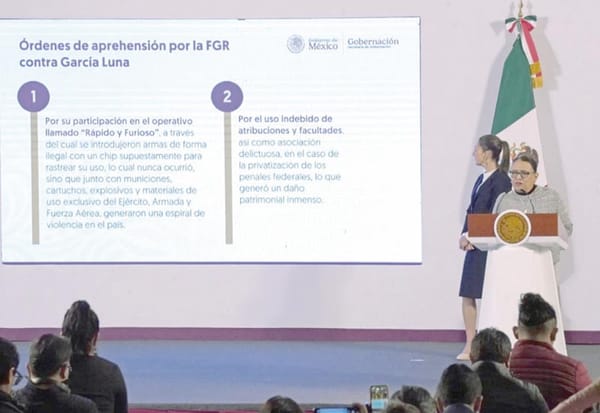 ¡GENARO GARCÍA LUNA TIENE TRES ÓRDENES DE APREHENSIÓN EN MÉXICO!