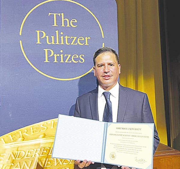 ¡LE DAN PREMIO PULITZER AL VERACRUZANO FÉLIX MÁRQUEZ!