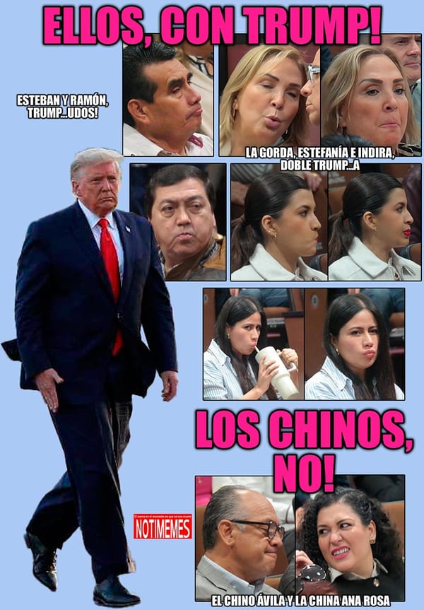 NOTI-MEME | - ELLOS, CON TRUMP! LOS CHINOS, NO!