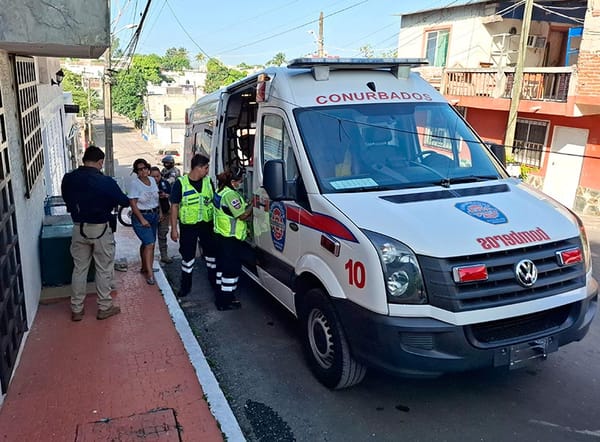 ¡SE ELECTROCUTA PINTOR DE CASAS!