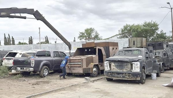 ¡DESTRUYE LA FGR 33 VEHÍCULOS “MONSTRUOS” CON BLINDAJE ARTESANAL!