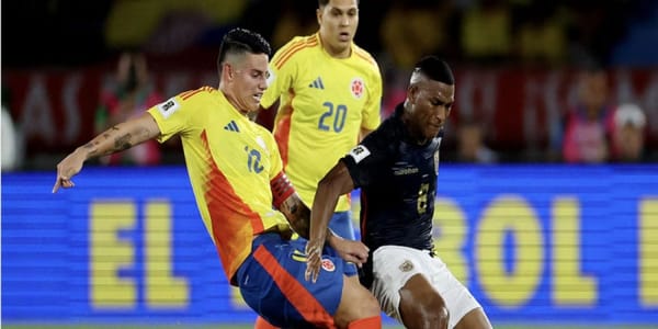 ¡COLOMBIA SE VE SORPRENDIDA EN CASA ANTE ECUADOR!