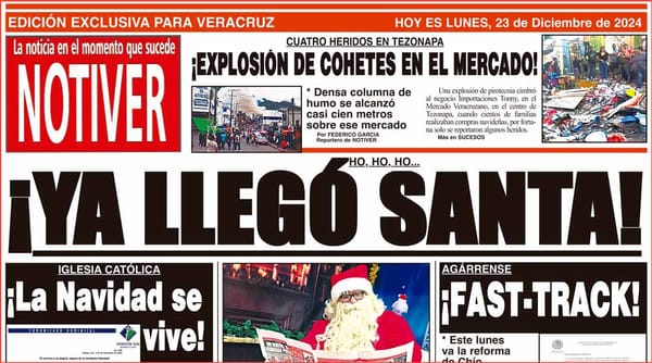 LA PORTADA - LUNES 23 DE DICIEMBRE 2024