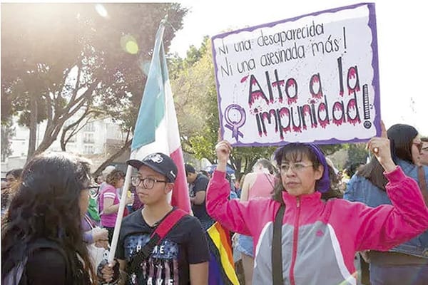 ¡MATAN A SIETE MUJERES AL DÍA! - * De enero a noviembre hubo 2 mil 409 casos, de acuerdo con datos oficiales;