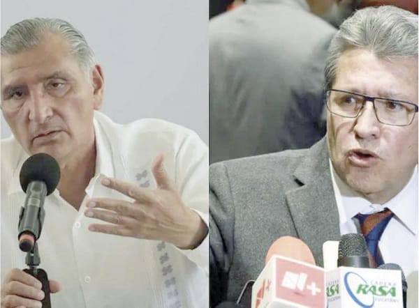 ¡SE PELEAN POR MIL MDP EN EL SENADO! - ADÁN AUGUSTO LÓPEZ VS. RICARDO MONREAL