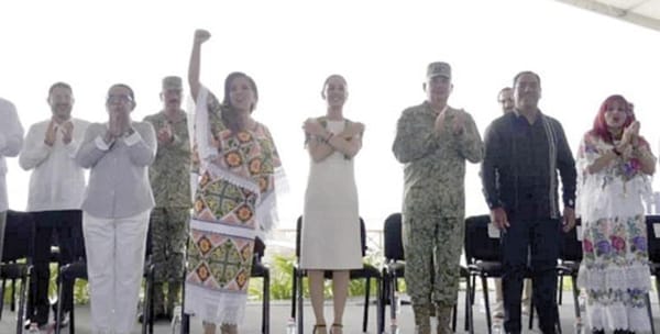 ¡CELEBRA SHEINBAUM AL TREN MAYA: “HAZAÑA DE AMLO”!