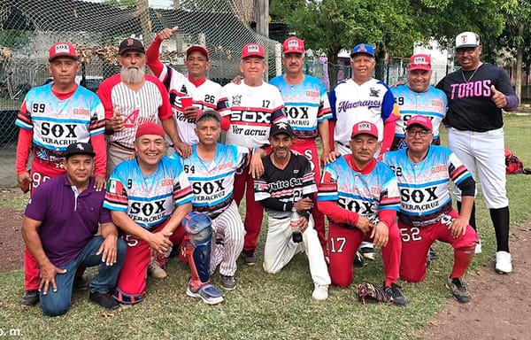 ¡GRAN JORNADA EN EL BÉISBOL DE VETERANOS EN 60 Y MÁS!