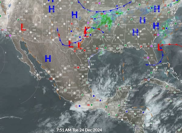 ¡NIEVE, AGUANIEVE, HELADAS, FRÍO Y LLUVIAS IMPACTARÁN EL 24 DE DICIEMBRE!