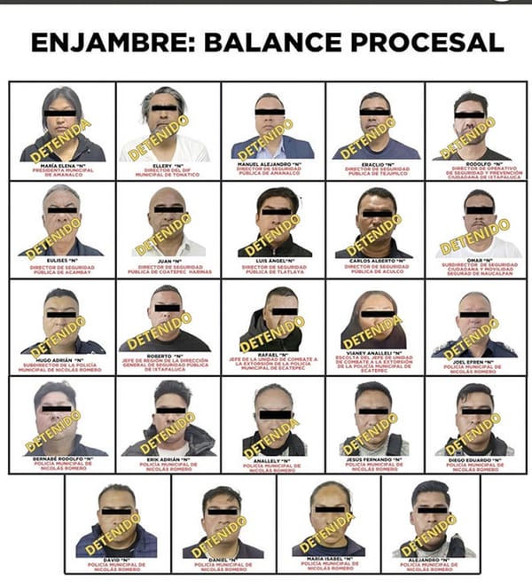 ¡SUMAN 24 DETENIDOS EN LA “OPERACIÓN ENJAMBRE”!