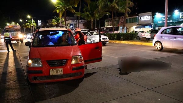 ¡ATROPELLADO EN LA AVENIDA MIGUEL ALEMÁN!