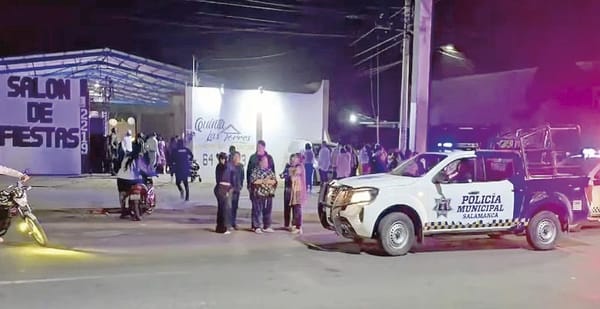 ¡COMANDO ARMADO IRRUMPE EN BODA EN GUANAJUATO! - *TRES MUERTOS Y AL MENOS 15 HERIDOS