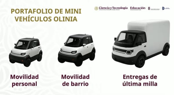 ¡PROYECTO OLINIA, LA ARMADORA DE VEHÍCULOS ELÉCTRICOS A BAJO COSTO!