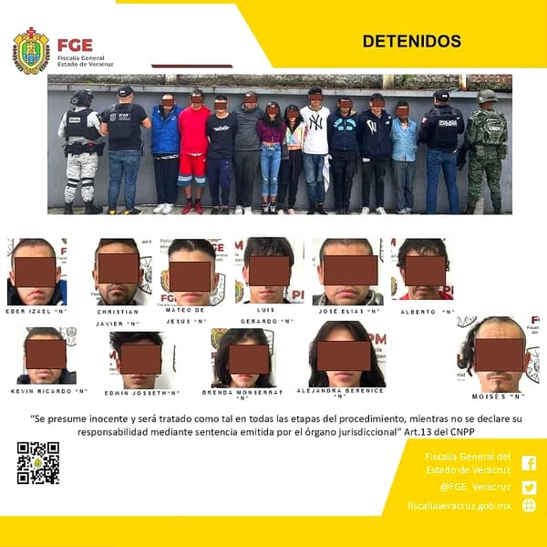 ¡OPERATIVO XALAPEÑO! -*DESMANTELAN BANDA