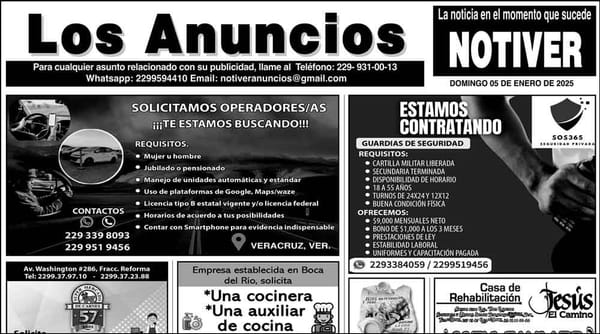 ...LOS ANUNCIOS, AVISOS Y DEMÁS! - DOMINGO, 5 DE DICIEMBRE 2025